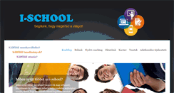 Desktop Screenshot of i-school.hu